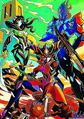 Warframe Game Art