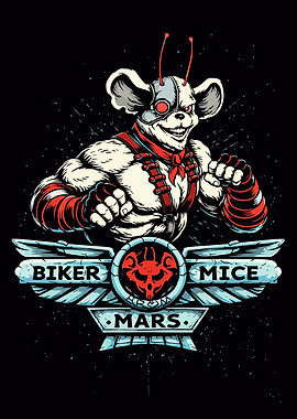 Biker Mice from Mars Character Art