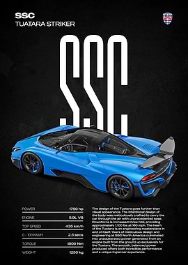 SSC Tuatara Striker Hypercar