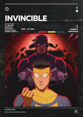 Invincible Animated Series Poster