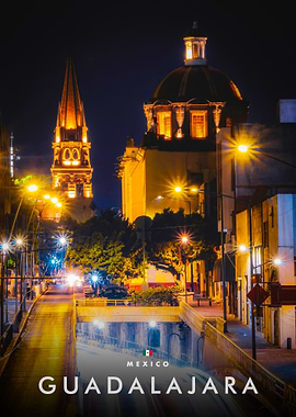 Guadalajara at Night