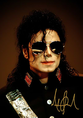 Michael Jackson in Military-style Jacket