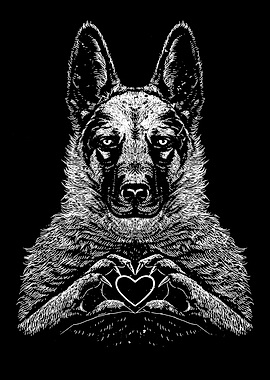 German Shepherd True Love