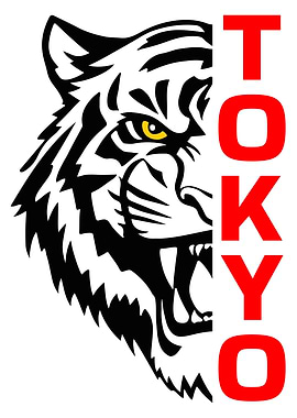 Tokyo Tiger Head