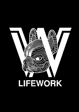 French Bulldog 'W' Logo