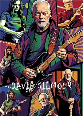 David Gilmour Collage