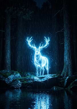 The Forest Patronus: Mystic Glow Stags