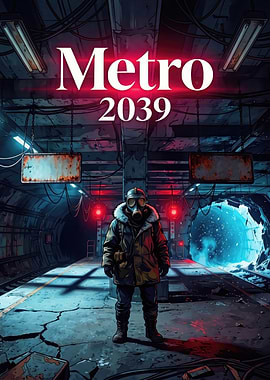 Metro 2039 Post-Apocalyptic Scene