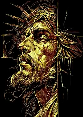 Jesus Christ with Crown of Thorns
