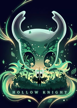 Hollow Knight Poster Minimalist