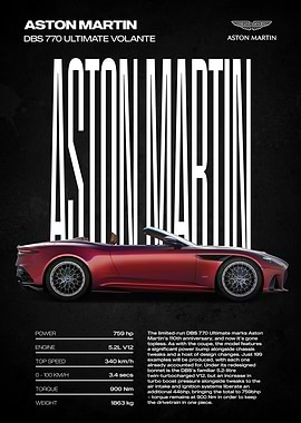 Aston Martin DBS 770 Ultimate Volante