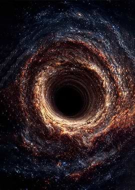 Black Hole in Space