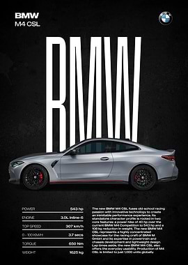BMW M4 CSL Performance Car