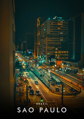 Sao Paulo at Night