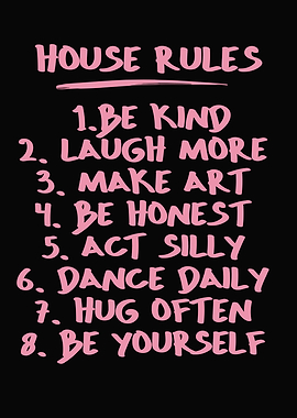 House Rules List