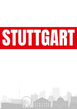 Stuttgart City Skyline