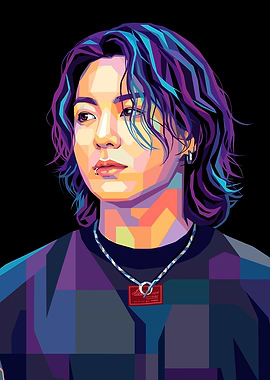 Jungkook Pop Art Portrait