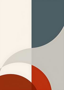 Abstract Geometric Shapes with Curves