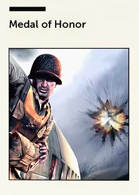 Medal of Honor Game Poster