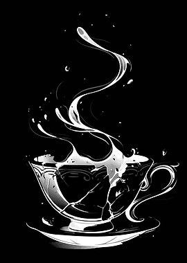 Splashing Milk in a Broken Teacup