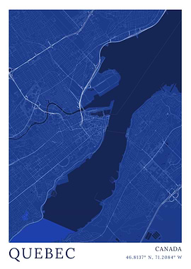 Quebec City Map