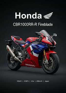 Honda CBR1000RR-R Fireblade Motorcycle