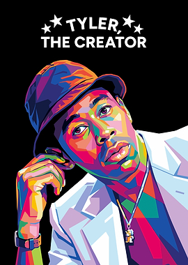 Tyler, The Creator Pop Art Portrait