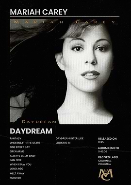 Mariah Carey Daydream Album Cover