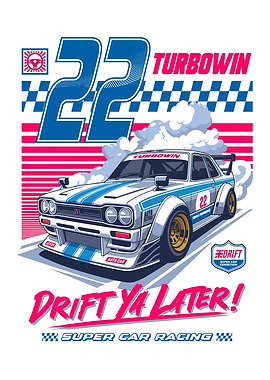 Drift Car Racing Poster