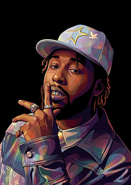 Man with gold teeth and cap