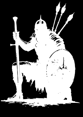 Knight with Sword and Shield
