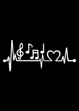 Music Heartbeat EKG
