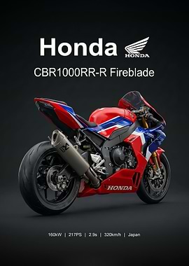 Honda CBR1000RR-R Fireblade Motorcycle