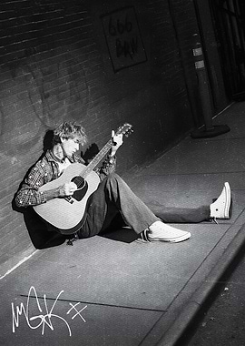 Machine gun kelly Vintage potrait