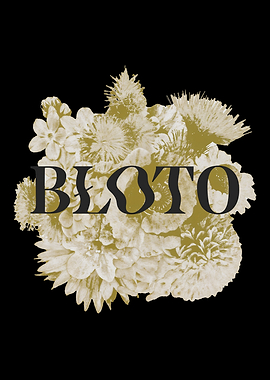 Floral Arrangement with Text