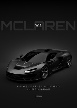 McLaren W1 Supercar