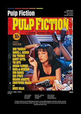 Pulp Fiction Movie Poster