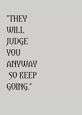 Inspirational Quote Text Art