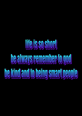 Inspirational Text Art