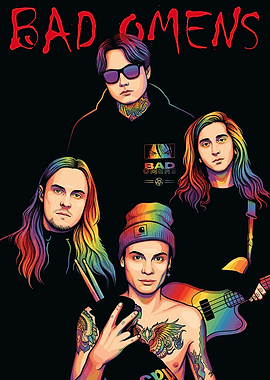 Bad Omens Band Portrait