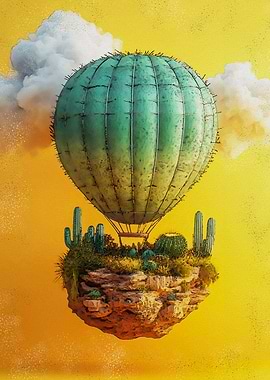Floating Island Hot Air Balloon