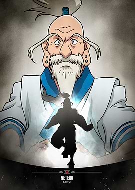 Hunter x Hunter: Isaac Netero - Premium Metal Poster