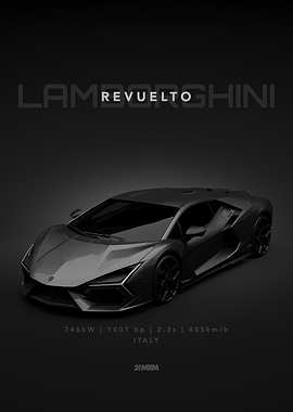 Lamborghini Revuelto Poster
