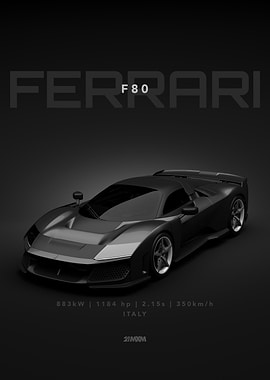 Ferrari F80 Concept Car