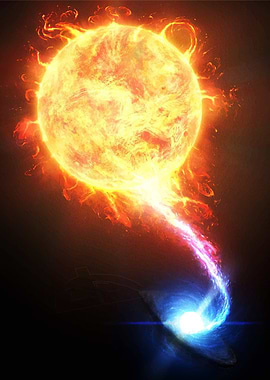 Cosmic Collision: Star and Black Hole