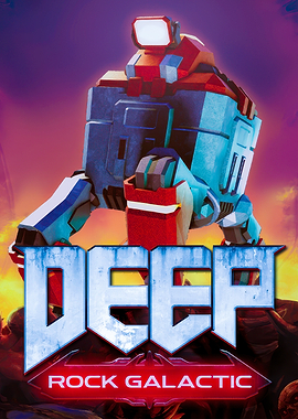 Deep Rock Galactic Robot Poster