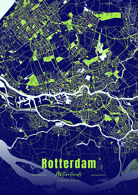 Rotterdam City Map