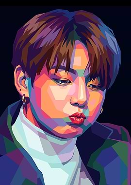 Jungkook Pop Art Portrait
