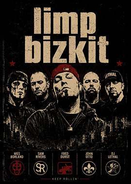 Limp Bizkit Band Poster