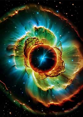 Stunning Nebula in Deep Space